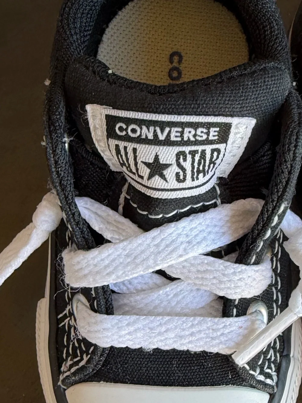 Converse Kids' Chuck Taylor All Star Low Top Sneakers Black Size 3